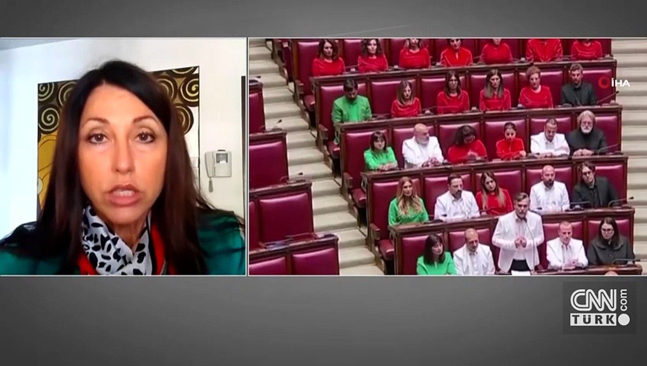 İtalyan parlamentosunda Filistin eylemi: O partinin senatörü CNN TÜRK’e konuştu