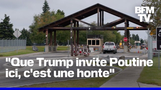 Services secrets, manifestations...L'ambiance à Anchorage avant le sommet entre Donald Trump et Vladimir Poutine