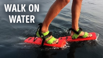 Engineers Built Shoes That Actually Let You Walk on Water