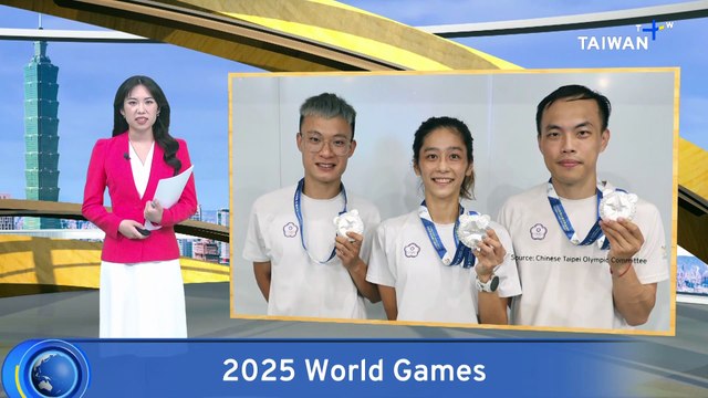 Taiwan Nabs Two More Silver Medals in World Games Skating