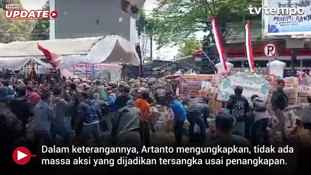 Polisi Bebaskan 22 Pendemo Unjuk Rasa di Pati