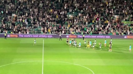 Hibs fans belt out Proclaimers classic