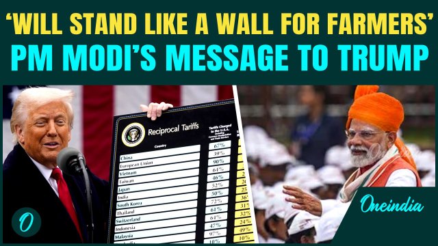 PM Modi Tears Into Trump’s Tariff War; Vows To Protect Farmers Amid India-US Trade Tensions
