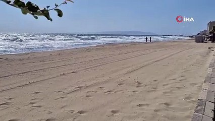 Tekirdağ’da denizde kaybolan genci arama çalışmaları sürüyor