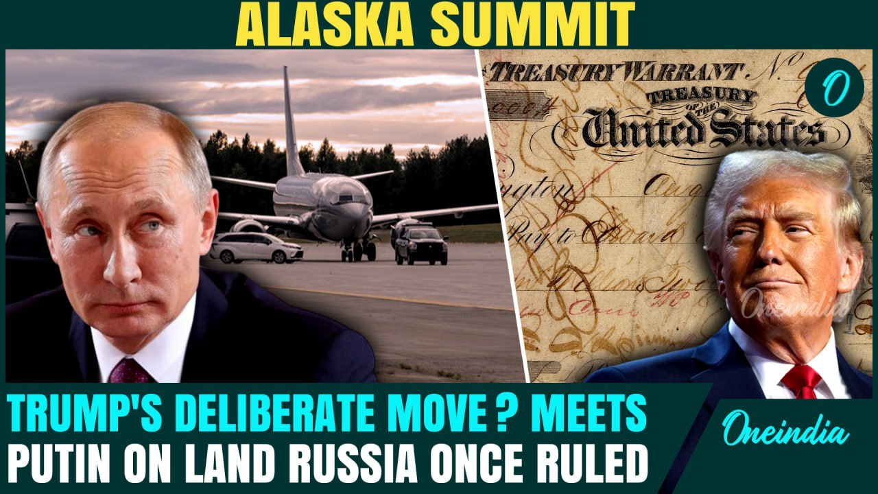 Trump and Putin Meet on Land Once Owned by Russia in Alaska | Trump-Putin Face Off on U.S. Soil