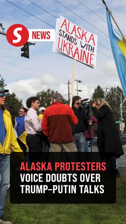 "I have no hope", protesters in Anchorage decry Trump-Putin’s Alaska summit