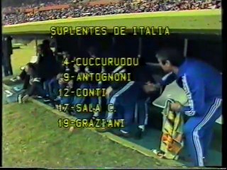 1978 FIFA World Cup - Italy v. Austria (2nd Phase) Group 1