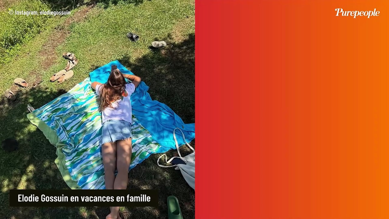 "On y va encore parce que…" : Elodie Gossuin passe toujours ses vacances au camping avec ses 4 enfants et a de bonnes raisons de le faire