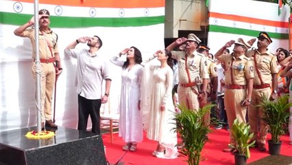 Independence Day 2025: Rohit Shetty, Nushrratt Bharucha & Mumbai Police Celebration,Celebs Video