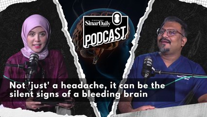 Not 'just' a headache, it can be the silent signs of a bleeding brain