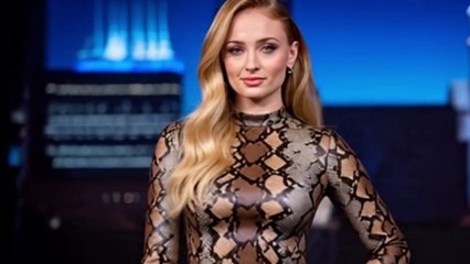 Sophie Turner STUNS in Snake-Print Dress After Mom-Shaming Backlash | Glance Of Fame