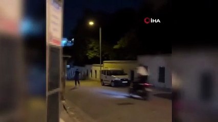 Sosyal medya için video çekerken karakolluk oldular!