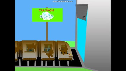Electric Train Car Wash