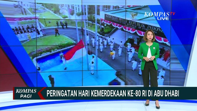 Upacara Peringatan HUT ke-80 RI di Abu Dhabi, TNI-Nakes dari Gaza Turut Hadir!