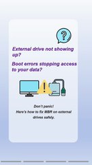 Fix MBR on External Drive Without Losing Files