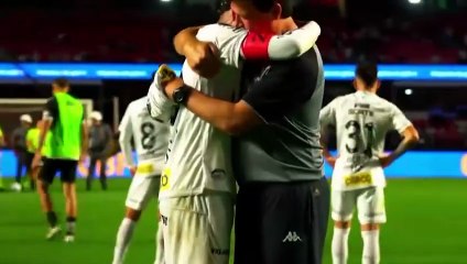 El llanto de Neymar como un crío pequeño tras perder ante Vasco da Gama por 0-6