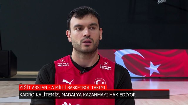 Yiğit Arslan: Kadro kalitemiz madalya kazanmayı hak ediyor