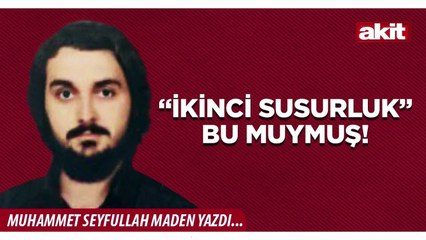 Muhammet S. Maden: “İkinci Susurluk” bu muymuş!