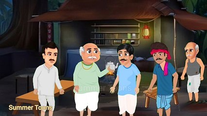 काली रात का रहस्य | Kali Rat Ka Rahsya | Moral story| Hindi Cartoon Story | Summer Toons
