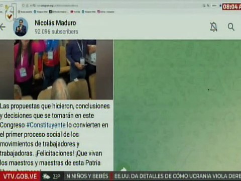 Congreso Constituyente se convertirá en el primer proceso social de los movimientos de trabajadores