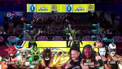 HELL BROTHERS vs VIPERS _ Lucha Libre AAA