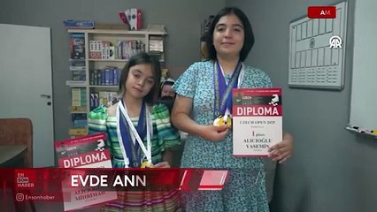 Amasya'da kız kardeşler mangala ve dokuz kumalakta dünya şampiyonu oldular