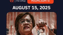 Today's headlines: BARMM polls, Leila de Lima, Liza Soberano | The wRap | August 15, 2025