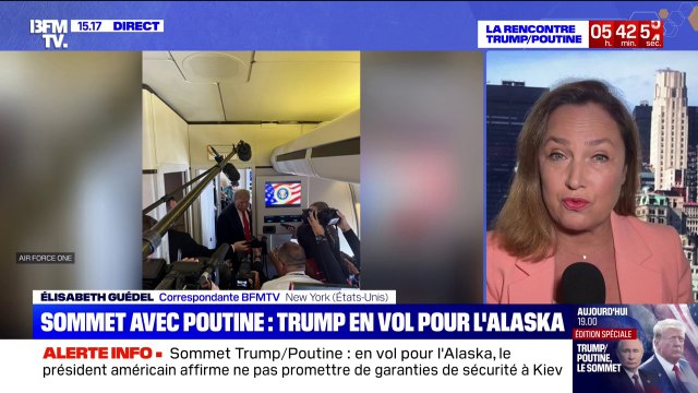 Sommet en Alaska avec Vladimir Poutine: Donald Trump dit ne pas être ici pour négocier pour l'Ukraine