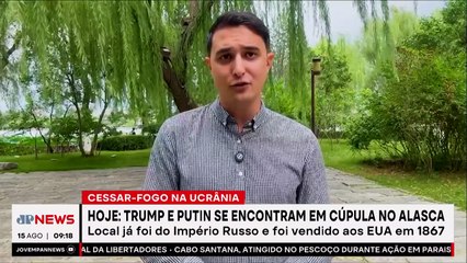 Trump e Putin se encontram no Alasca para reunião histórica; Neitzke comenta