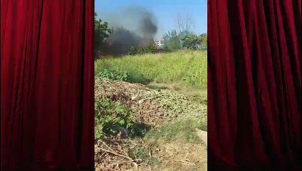 Kazimiye Köyü’nde Anız Yangını Seralara Yayıldı