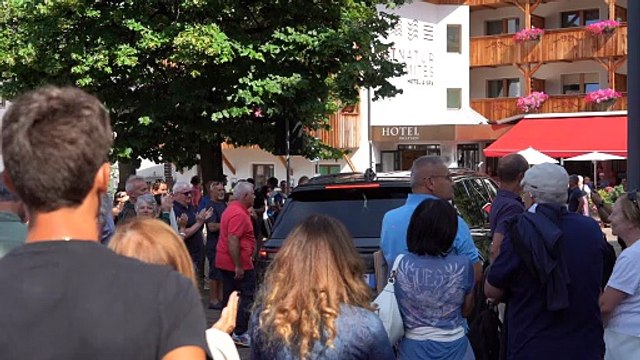 Mattarella in Alto Adige, l'entusiasmo della gente