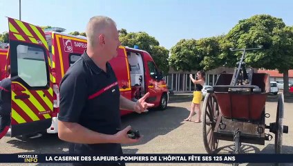 La caserne des sapeurs-pompiers de l'Hôpital fête ses 125 ans
