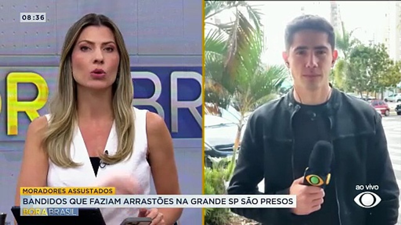 Bandidos que faziam arrastões na grande SP são presos