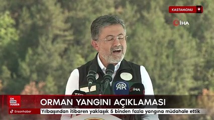 İbrahim Yumaklı: Yılbaşından itibaren yaklaşık 5 binden fazla yangına müdahale ettik