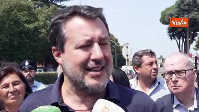 Salvini visita Rebibbia: Alemanno l'ho visto tonico e determinato