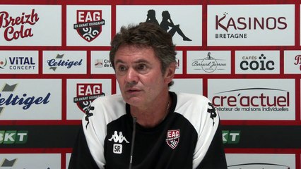 EAG - Stade de Reims : le point presse de Sylvain Ripoll