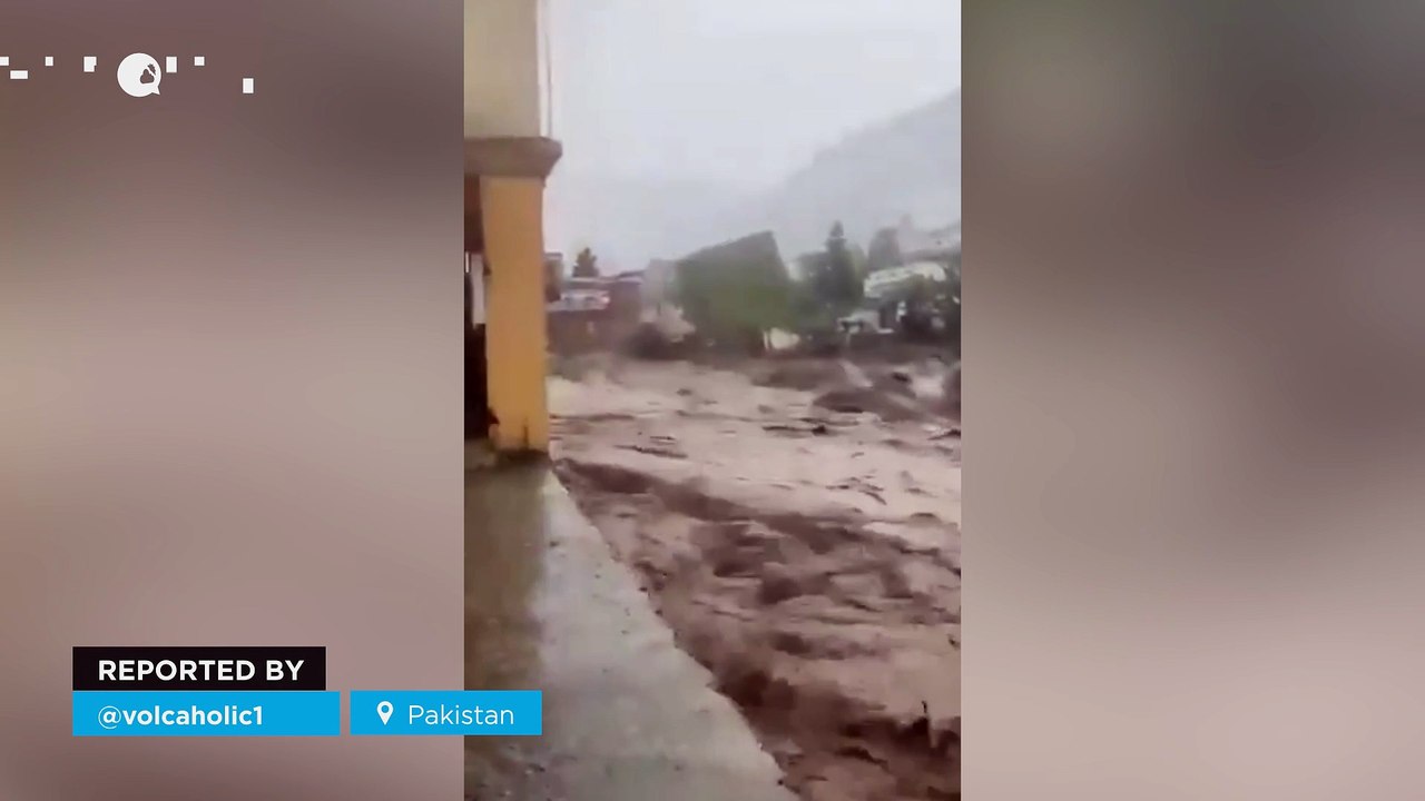 Torrential rains cause chaos in Pakistan! Several people have died due to the flooding