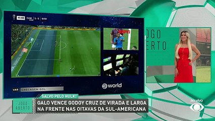 Atlético-MG x Godoy Cruz tem briga de torcedores; Jogo Aberto comenta