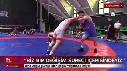 Taha Akgül, güreşe altın çağını yaşatmak istiyor