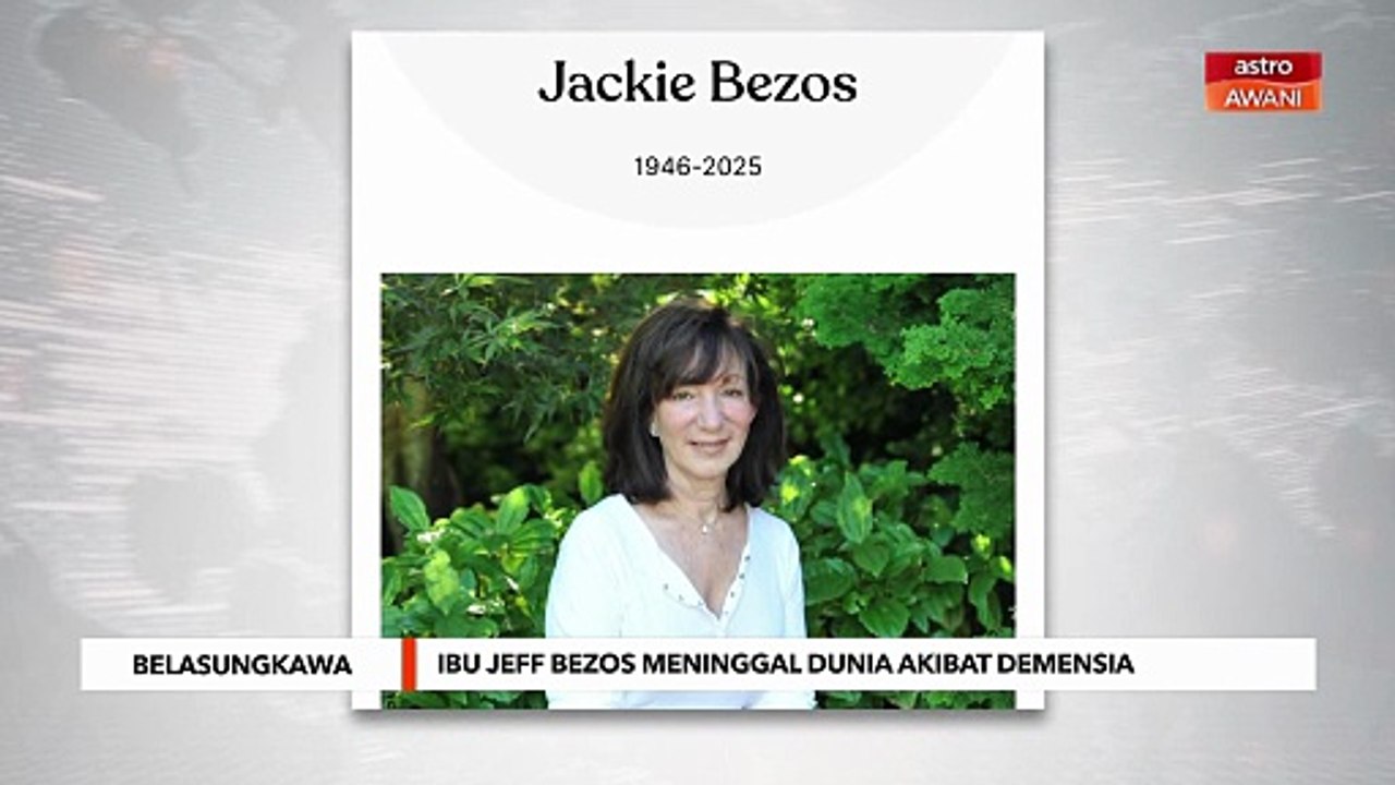 Ibu Jeff Bezos meninggal dunia akibat demensia