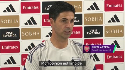 Arteta : "Ødegaard a été choisi à une écrasante majorité"