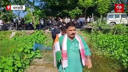 উচ্ছেদস্থলীত উৰুৱালে ত্ৰিৰংগা, বেদখলকাৰীক হুংকাৰ বিজেপিৰ