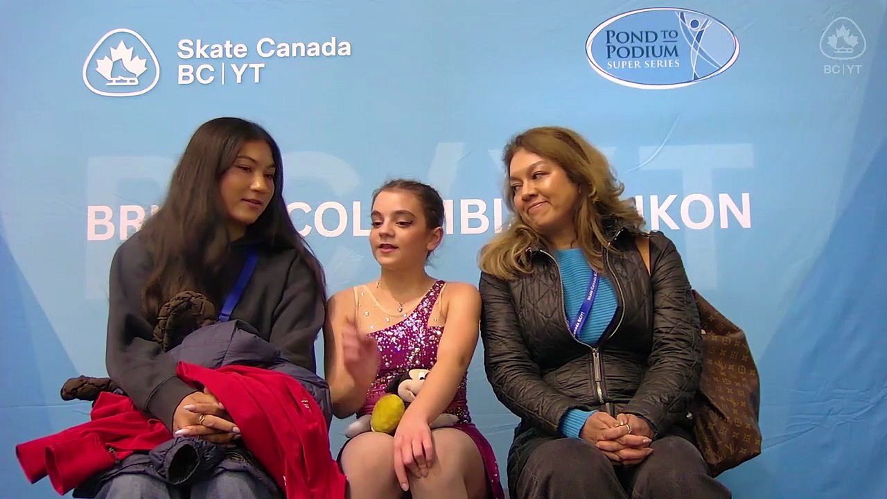 Junior Women Free Program - Rink 8 Skate Canada Rink -  2025 BC/YT Section Super Series Summer Skate (13)