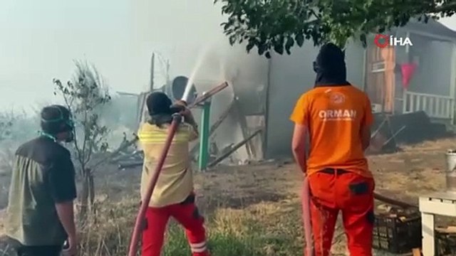 Kocaeli’deki orman yangınına 10 helikopter ve 6 uçakla müdahale sürüyor