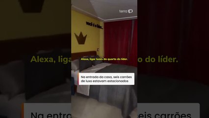 Carrões e 'quarto do líder': como era a mansão de Hytalo Santos antes de investigação #shorts