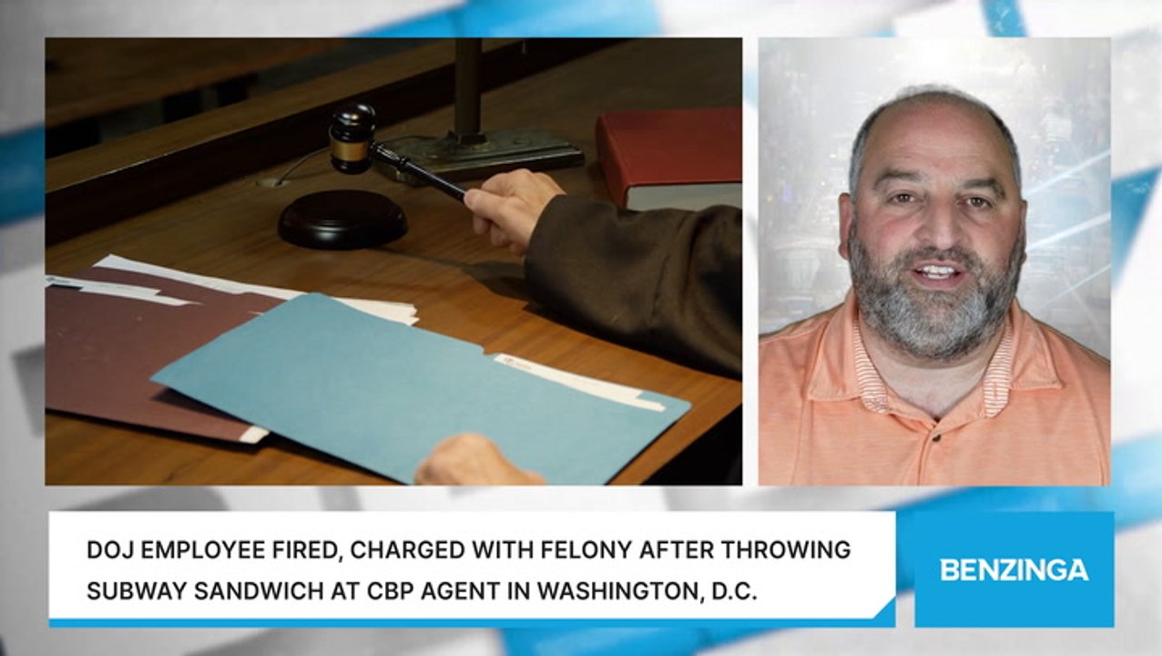 DOJ Employee Fired, Charged With Felony After Throwing Subway Sandwich at CBP Agent in Washington, D.C.