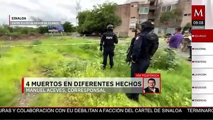 Menor con autismo entre las víctimas de una jornada violenta en Sinaloa