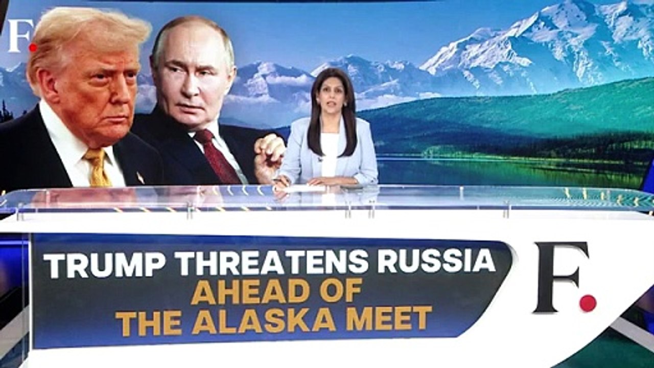 Trump Threatens Putin Ahead of Crucial Alaska Summit | Vantage with Palki Sharma