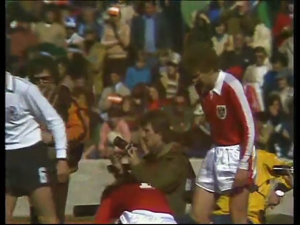 1978 FIFA World Cup - Austria v. West Germany (2nd Phase) Group 1