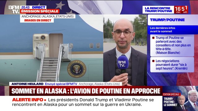 Sommet en Alaska: le déroulé de la rencontre entre Vladimir Poutine et Donald Trump
